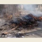 Incendio en cuba