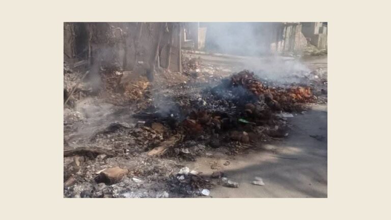 Incendio en cuba