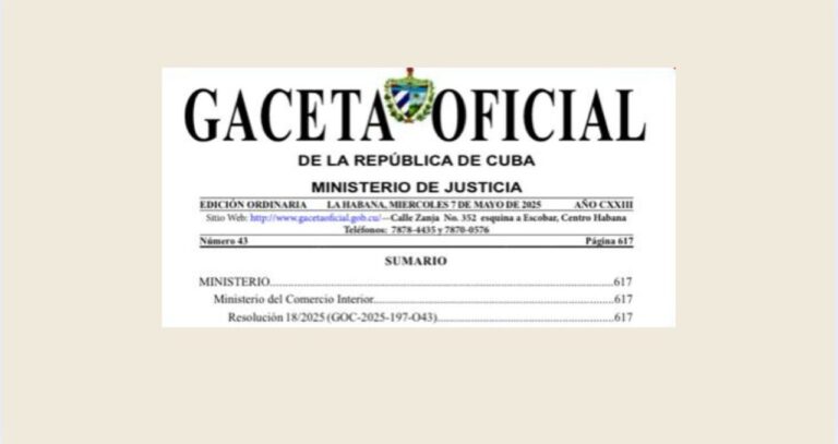 Nuevas regulaciones