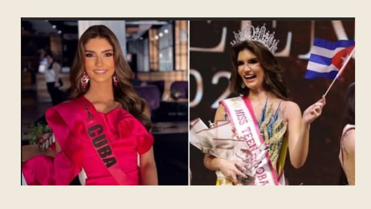 ¡Cuba lo logró! Naisha Nardo hace historia como Miss Teen Global 2025